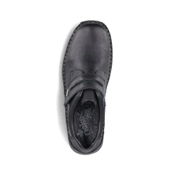 Rieker Herren Slipper tiefschwarz