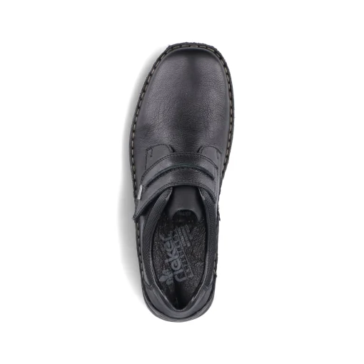 Rieker Herren Slipper tiefschwarz