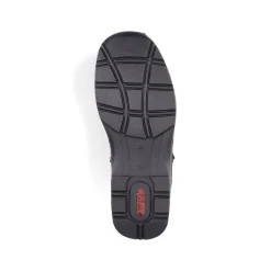 Rieker Herren Slipper tiefschwarz