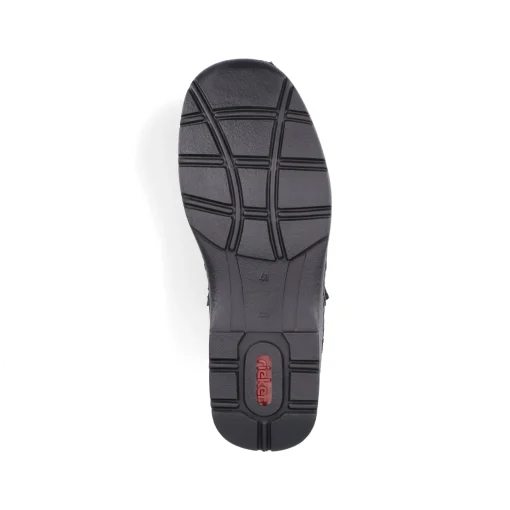 Rieker Herren Slipper tiefschwarz