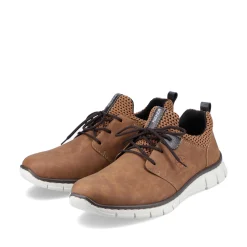 Rieker Herren Slipper zimtbraun