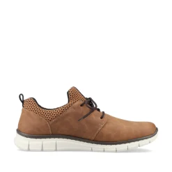 Rieker Herren Slipper zimtbraun