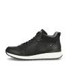 Rieker Herren Sneaker High night black