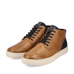 Rieker Herren Sneaker High caramel brown