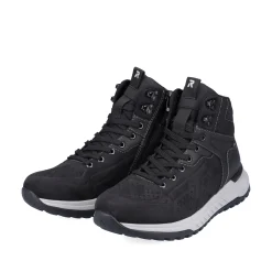 Rieker Herren Sneaker High noir