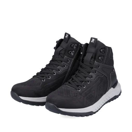 Rieker Herren Sneaker High noir