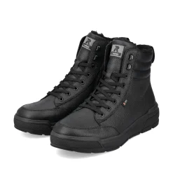 Rieker Herren Sneaker High graphitschwarz