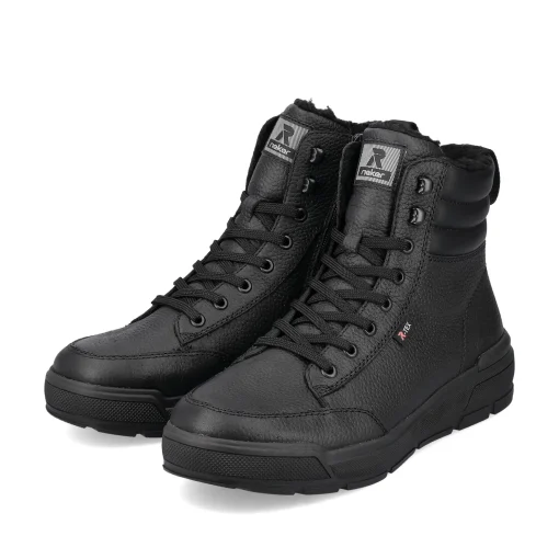 Rieker Herren Sneaker High graphitschwarz