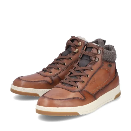 Rieker Herren Sneaker High fuchsbraun