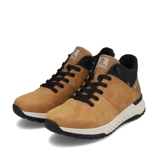 Rieker Herren Sneaker High camel brown