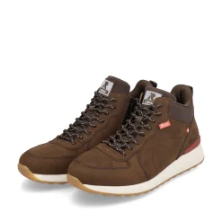 Rieker Herren Sneaker High wood brown