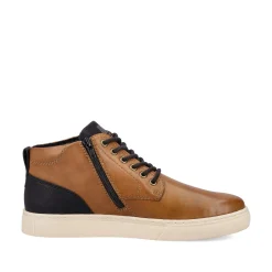 Rieker Herren Sneaker High caramel brown