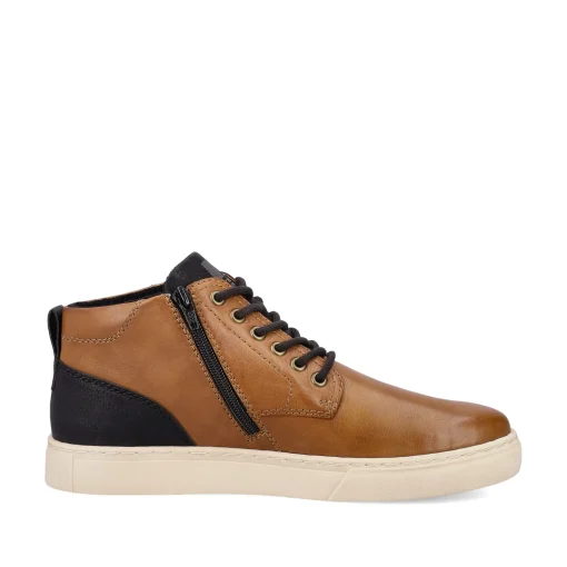Rieker Herren Sneaker High caramel brown
