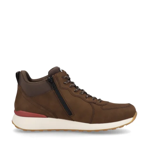 Rieker Herren Sneaker High wood brown