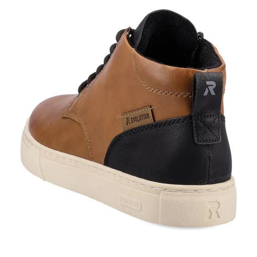 Rieker Herren Sneaker High caramel brown