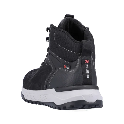 Rieker Herren Sneaker High noir