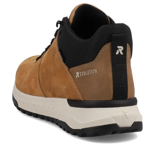 Rieker Herren Sneaker High camel brown