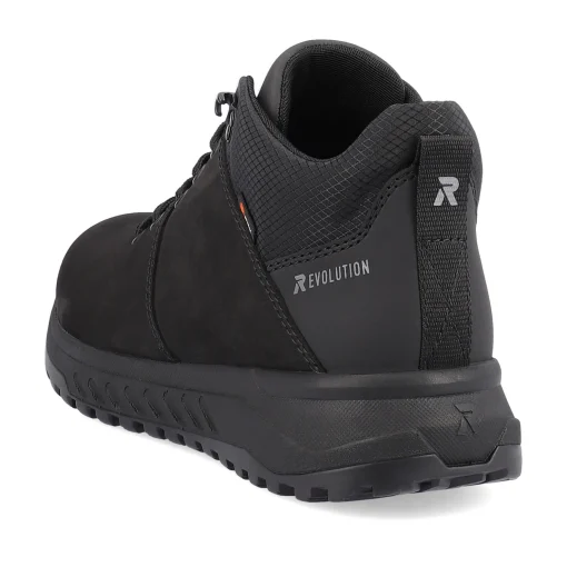Rieker Herren Sneaker High deep black