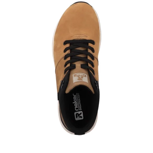 Rieker Herren Sneaker High camel brown