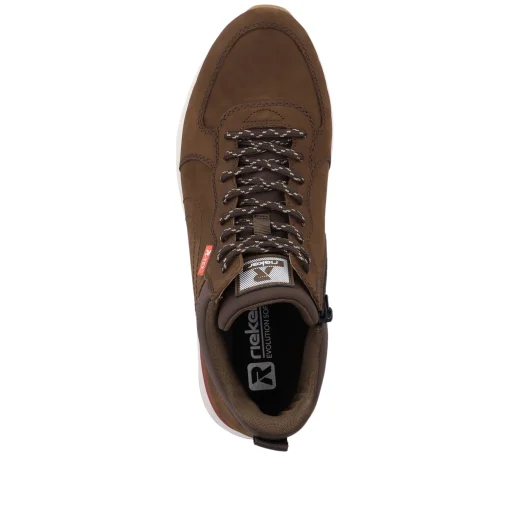 Rieker Herren Sneaker High wood brown