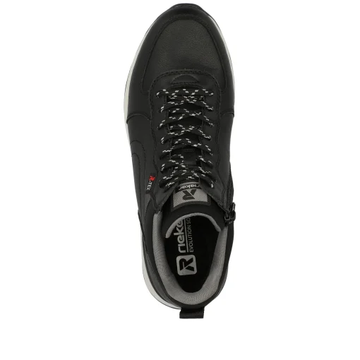 Rieker Herren Sneaker High night black
