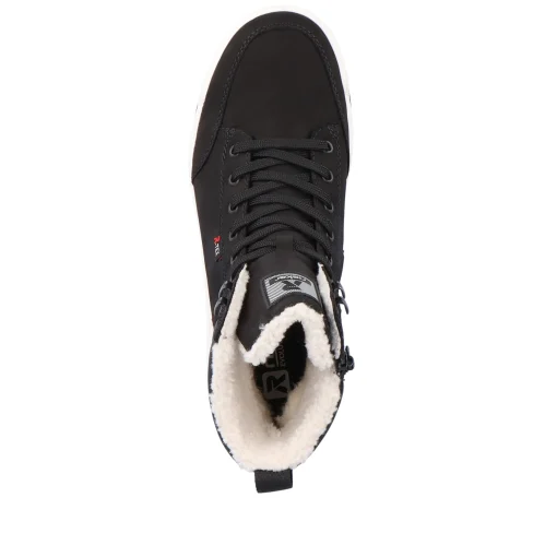 Rieker Herren Sneaker High asphaltschwarz