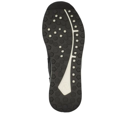 Rieker Herren Sneaker High night black