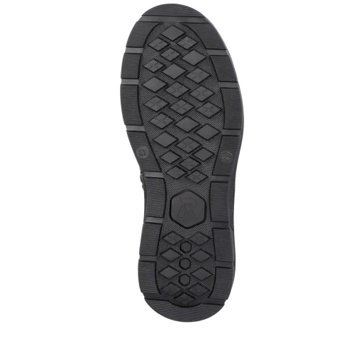 Rieker Herren Sneaker High graphitschwarz