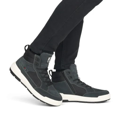 Rieker Herren Sneaker High royal blue
