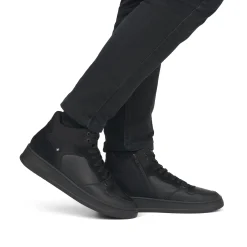 Rieker Herren Sneaker High steel black