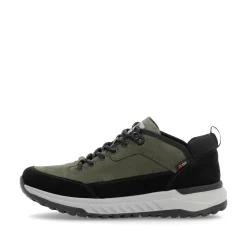 Rieker Herren Sneaker Low khaki-schwarz
