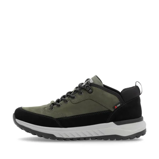Rieker Herren Sneaker Low khaki-schwarz