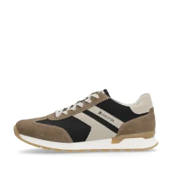Rieker Herren Sneaker Low cinnamon black