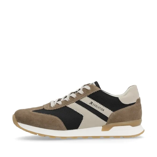 Rieker Herren Sneaker Low cinnamon black