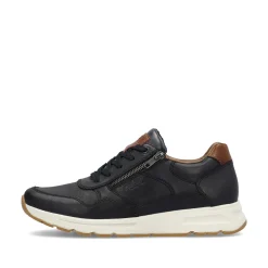 Rieker Herren Sneaker Low stahlblau
