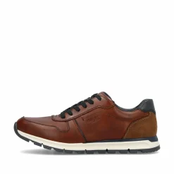 Rieker Herren Sneaker Low kaffeebraun