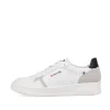 Rieker Herren Sneaker Low brilliant-white graphite-grey