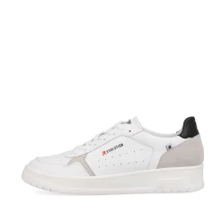 Rieker Herren Sneaker Low brilliant-white graphite-grey