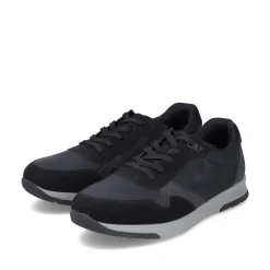 Rieker Herren Sneaker Low asphaltschwarz