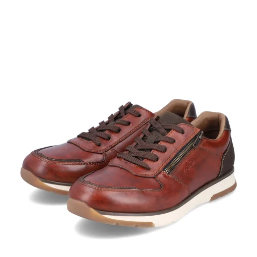 Rieker Herren Sneaker Low rotbraun