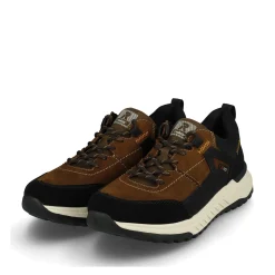 Rieker Herren Sneaker Low holzbraun-schwarz