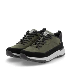Rieker Herren Sneaker Low khaki-schwarz