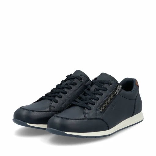 Rieker Herren Sneaker Low stahlblau
