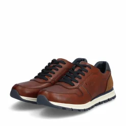 Rieker Herren Sneaker Low kaffeebraun