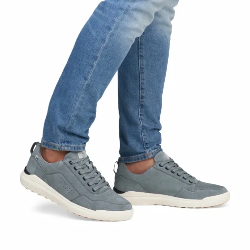 Rieker Herren Sneaker Low steel blue