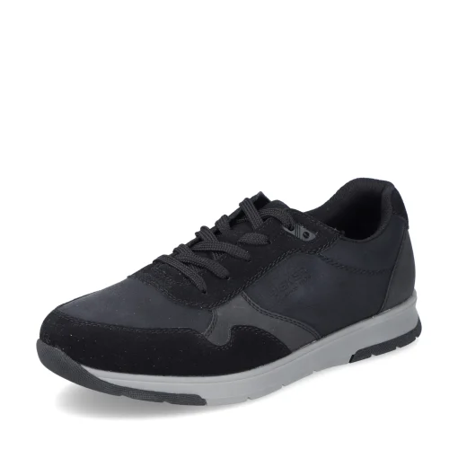 Rieker Herren Sneaker Low asphaltschwarz