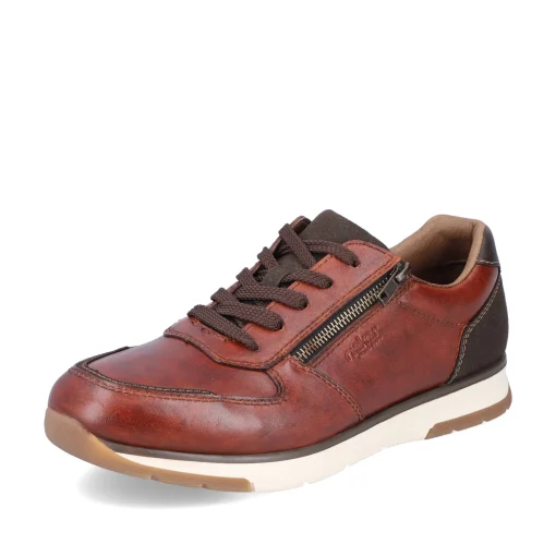Rieker Herren Sneaker Low rotbraun