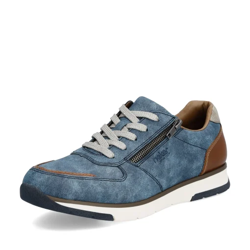 Rieker Herren Sneaker Low schieferblau