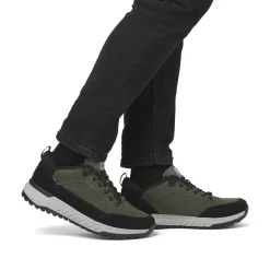 Rieker Herren Sneaker Low khaki-schwarz