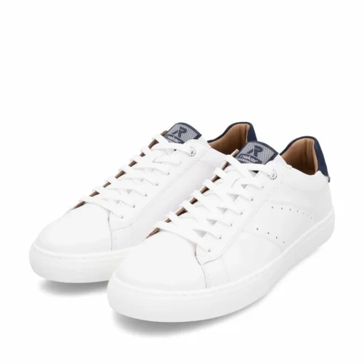 Rieker Herren Sneaker Low pearl white